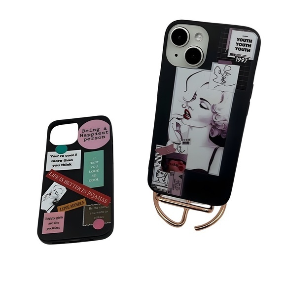 Marilyn Monroe Iconic iPhone 14 Case Bundle:‎ A Glamorous Tribute - Picture 1 of 3